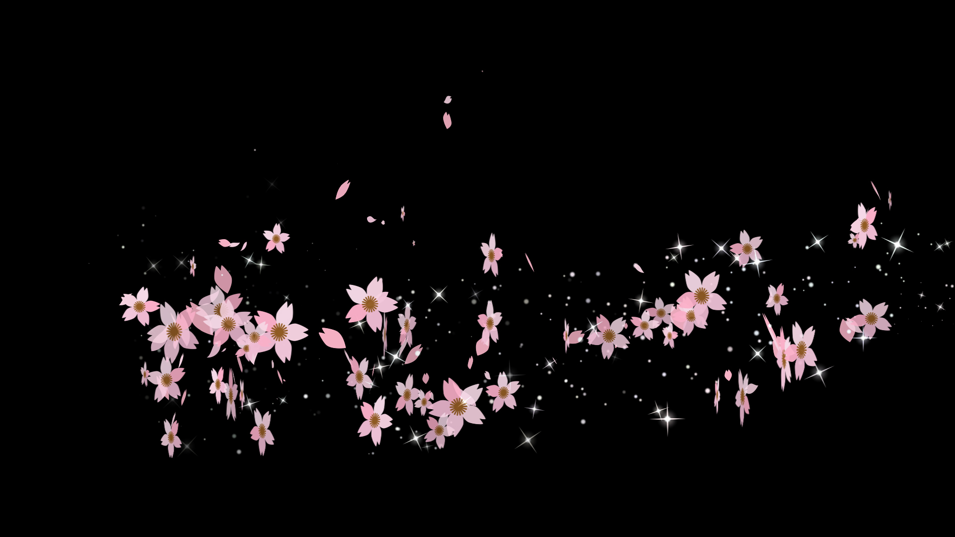 春の桜（回転）