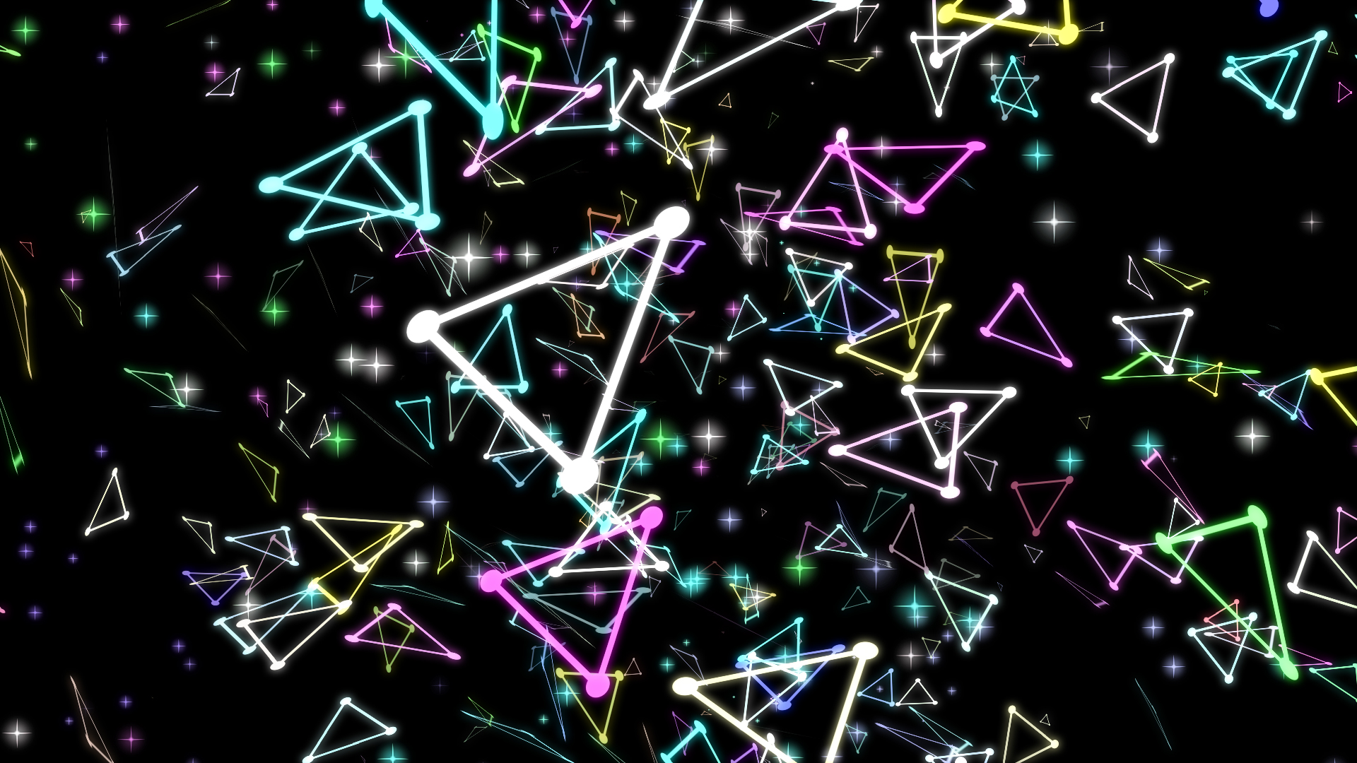 カラフル三角