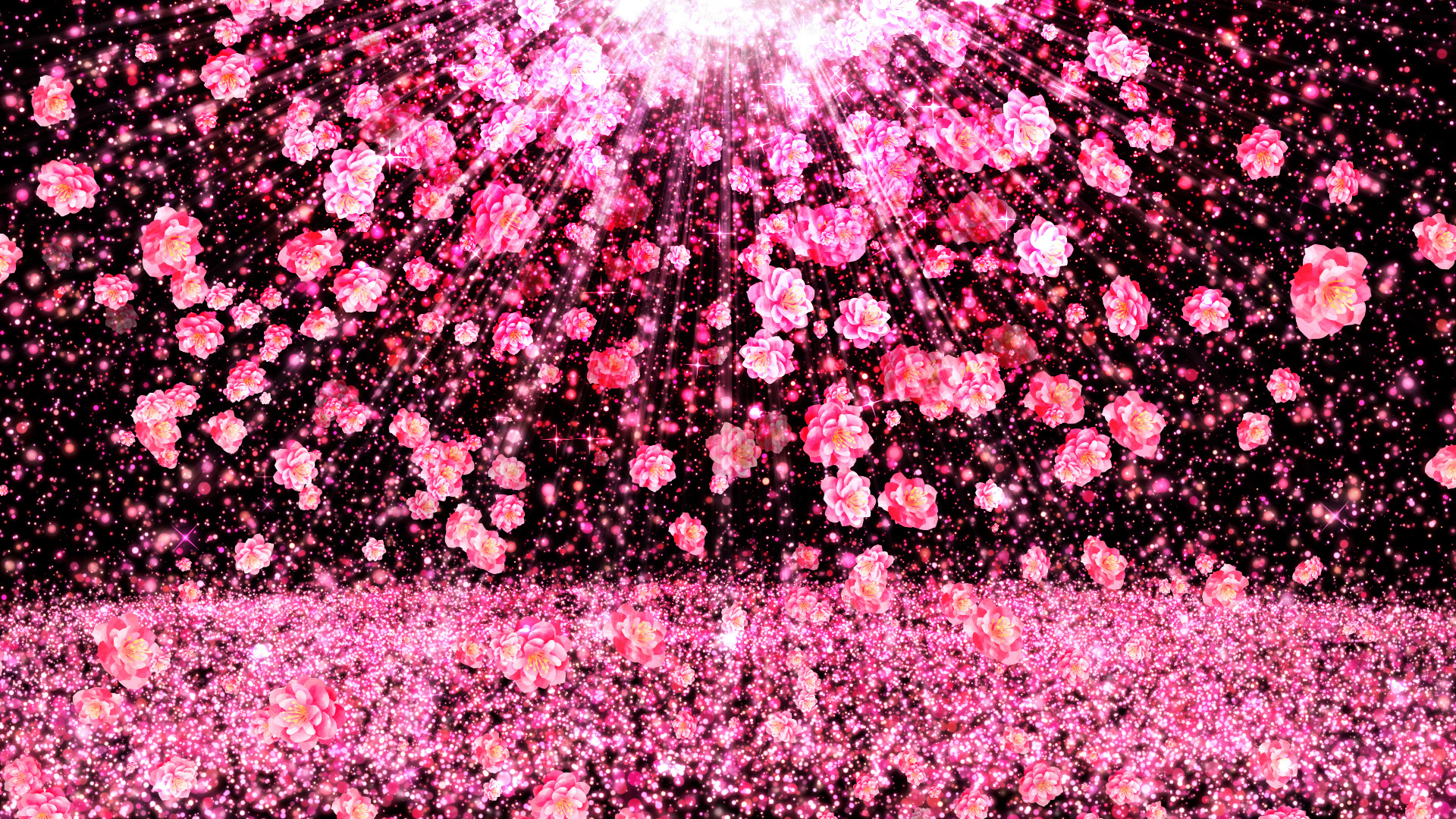 桃が舞い降りる（春）