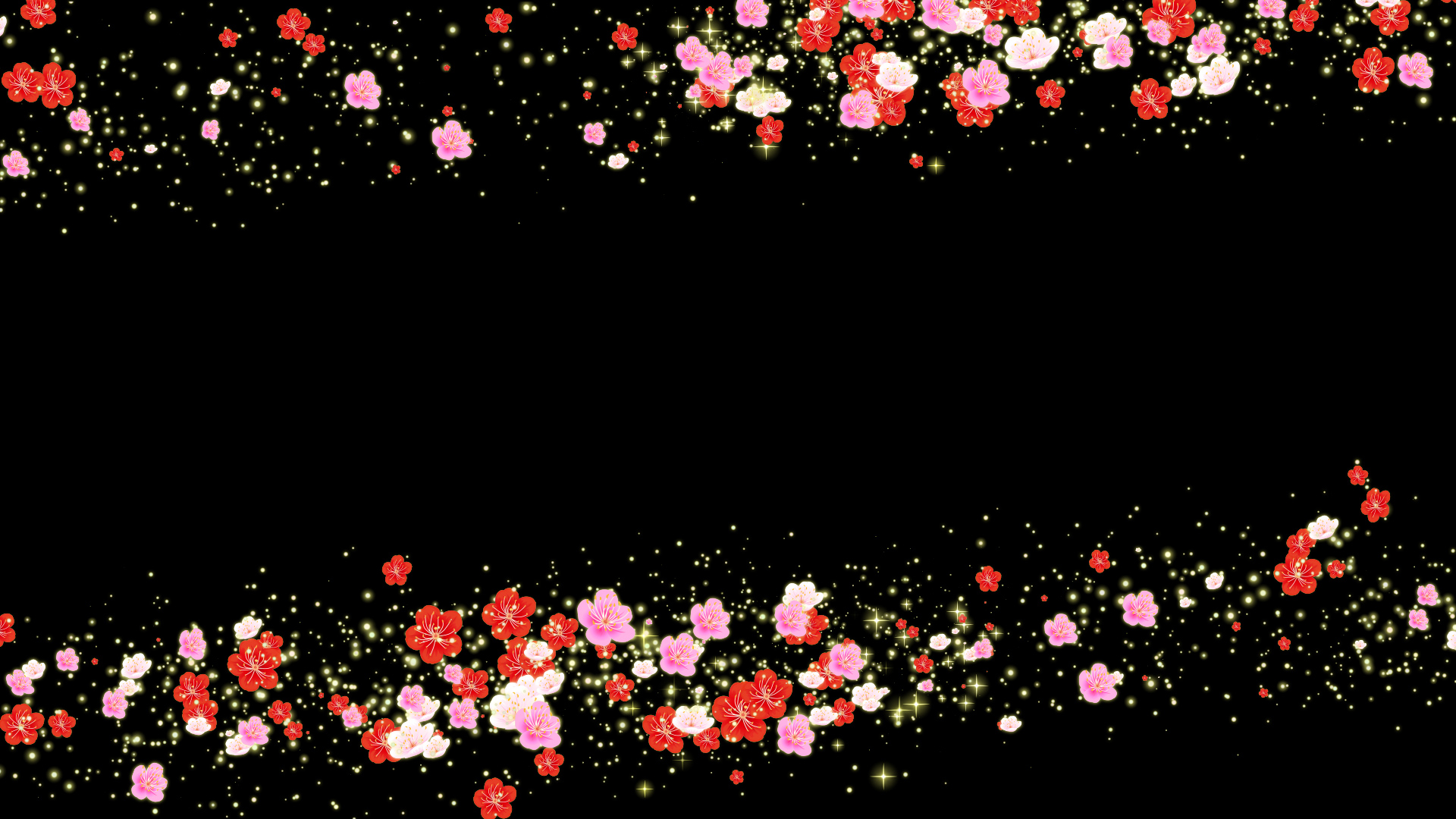 春の梅（フレーム）