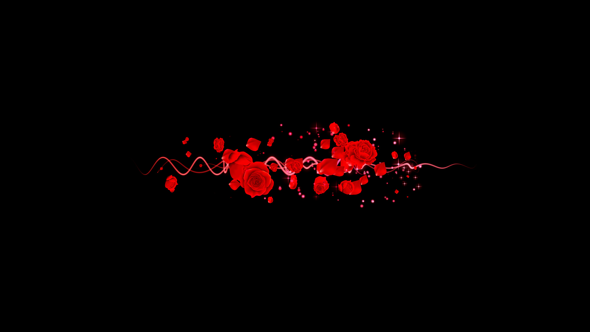 春のバラ（文字用）