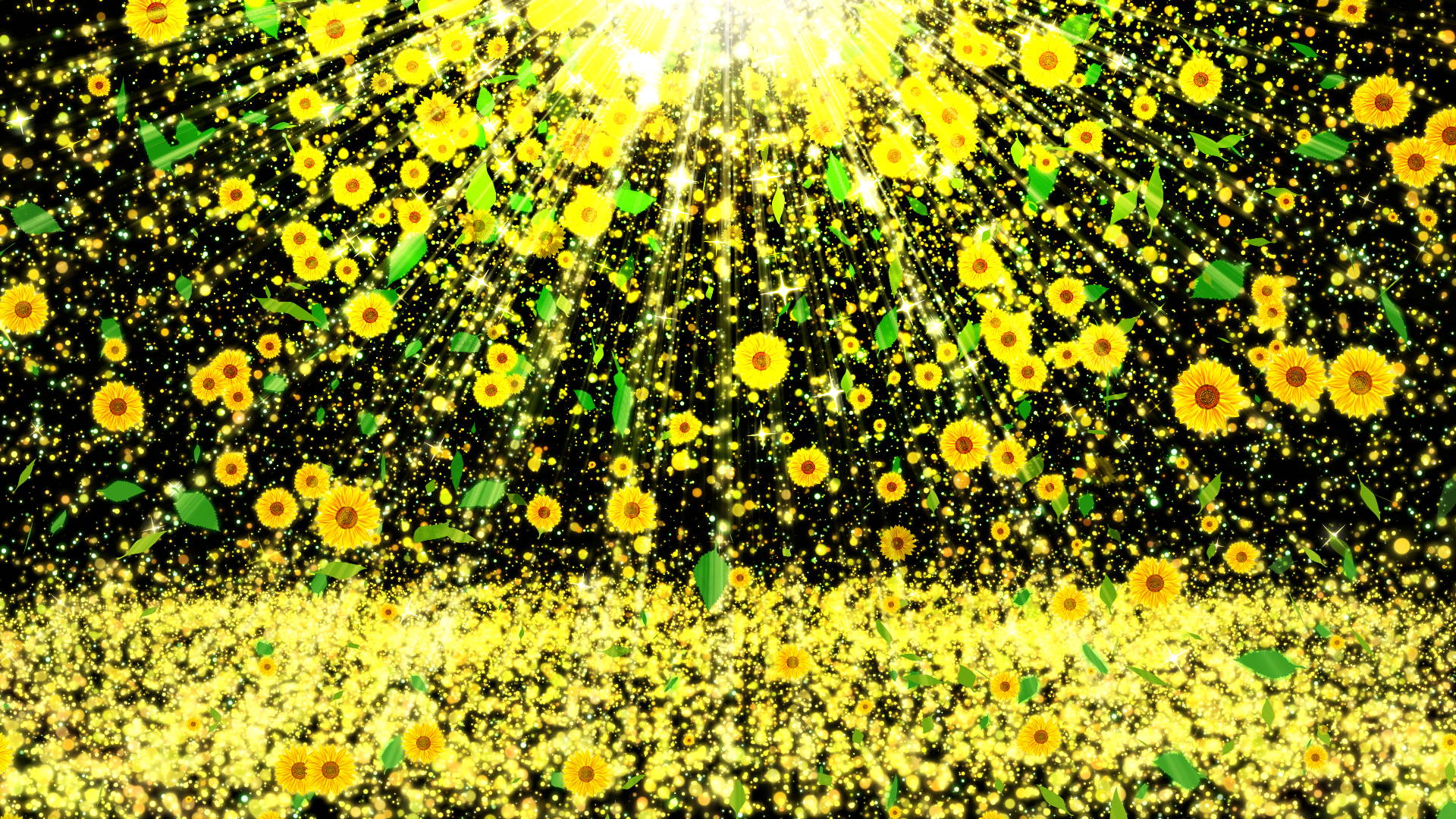 ひまわりが舞い降りる（夏）