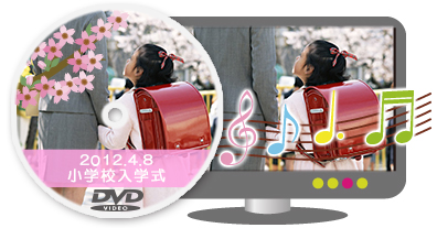 動画編集スクール受講後の完成イメージ-DVD